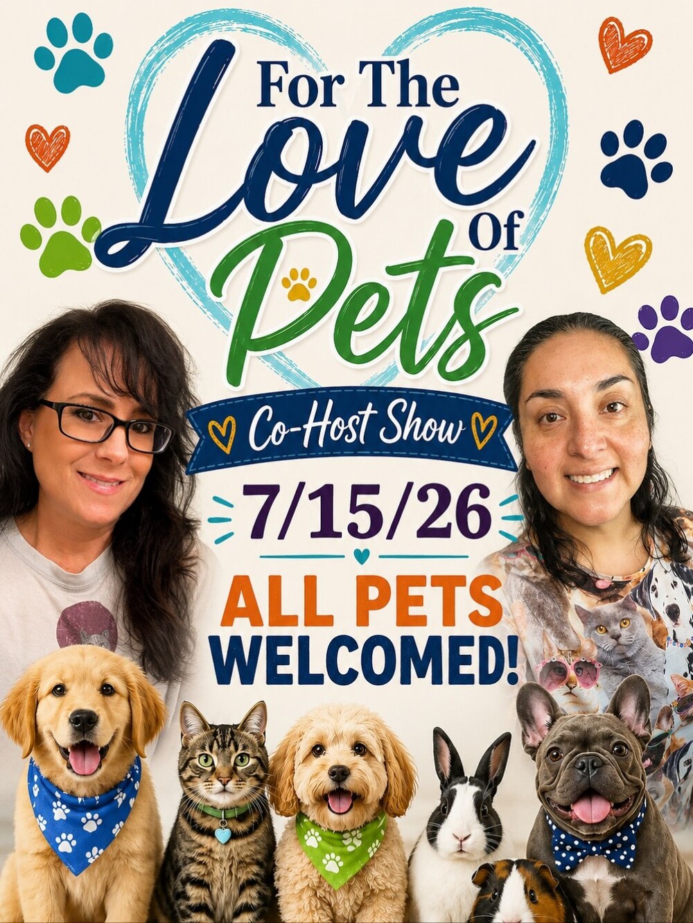 7/15 For The Love Of Pets Co-Host @heather1976p 🐾🐕🐾🐈‍⬛️